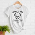 Home Plate Social Club Baseball Mom Women T-Shirt Home Plate Social Club Baseball Mom Women T-Shirt