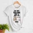 I'm Not Yelling This Is Just My Baseball Mom Voice Baseball Women T-Shirt I'm Not Yelling This Is Just My Baseball Mom Voice Baseball Women T-Shirt