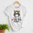 Loud And Proud Baseball Mom Messy Bun Leopard Baseball Mom Women T-Shirt Loud And Proud Baseball Mom Messy Bun Leopard Baseball Mom Women T-Shirt