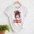 Loud And Proud Baseball Mom Messy Bun Leopard Mother Day Women T-Shirt Loud And Proud Baseball Mom Messy Bun Leopard Mother Day Women T-Shirt