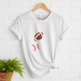 Mom Of Ballers USA Flag Football Baseball Mom Women T-Shirt