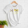Mom Of Both Softball Baseball Mom Premium Women T-Shirt