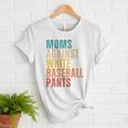 Moms Against Baseball Pants Baseball Mom Retro Women T-Shirt Moms Against Baseball Pants Baseball Mom Retro Women T-Shirt