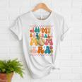 Retro Groovy In My Baseball Mom Era Happy Women Premium Women T-Shirt