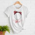 Softball Baseball Mom Floral Tee Mother's Day Premium Women T-Shirt Softball Baseball Mom Floral Tee Mother's Day Premium Women T-Shirt