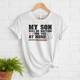 My Son Will Be Waiting For You At Home Baseball Mom Women T-Shirt