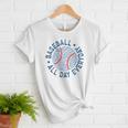 Spring 2024 Season Cute Baseball Mom All Day Everyday Women T-Shirt