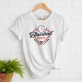 Vintage Baseball Mom Ballpark Momma Baseball Lover Women T-Shirt
