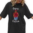African American Baseball Mom Pisces Queen Zodiac Sign Women T-Shirt African American Baseball Mom Pisces Queen Zodiac Sign Women T-Shirt