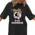 Ball MomMom Soccer Baseball Mom Mom Women T-Shirt Ball MomMom Soccer Baseball Mom Mom Women T-Shirt