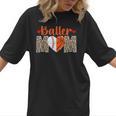 Baller Mom Leopard Basketball Baseball Mom Women T-Shirt Baller Mom Leopard Basketball Baseball Mom Women T-Shirt