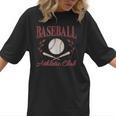 Baseball Athletic Social Club Baseball Mom Trendy Baseball Women T-Shirt Baseball Athletic Social Club Baseball Mom Trendy Baseball Women T-Shirt