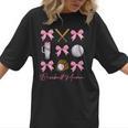 Baseball Mama Era Bows Baseball Mom Women Women T-Shirt Baseball Mama Era Bows Baseball Mom Women Women T-Shirt