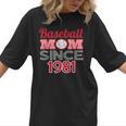 Baseball Mom Since 1981 Women T-Shirt