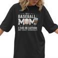 Baseball Mom Caffeine Fueled Game Day Essential Women T-Shirt Baseball Mom Caffeine Fueled Game Day Essential Women T-Shirt