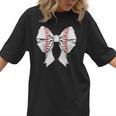 Baseball Mom Coquette Bow Mother's Day Baseball Mom Tees Women T-Shirt Baseball Mom Coquette Bow Mother's Day Baseball Mom Tees Women T-Shirt