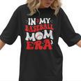 In My Baseball Mom Era Cute Groovy Baseball Women T-Shirt