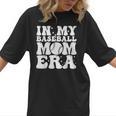 In My Baseball Mom Era Baseball Mama Mother's Day Women T-Shirt