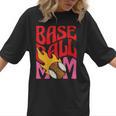 Baseball Mom Game Day Trendy Pink Leopard Mama Women T-Shirt Baseball Mom Game Day Trendy Pink Leopard Mama Women T-Shirt