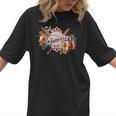 Baseball Mom With Garden Flowers Women T-Shirt Baseball Mom With Garden Flowers Women T-Shirt