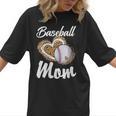 Baseball Mom Grandma Leopard Baseball Lover Fan Women T-Shirt Baseball Mom Grandma Leopard Baseball Lover Fan Women T-Shirt