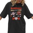 Baseball Mom Heart Baseball Mama Mother's Day Women T-Shirt Baseball Mom Heart Baseball Mama Mother's Day Women T-Shirt