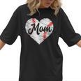 Baseball Mom Heart Mother's Day Mom Grandma Mama Boys Girls Women T-Shirt Baseball Mom Heart Mother's Day Mom Grandma Mama Boys Girls Women T-Shirt