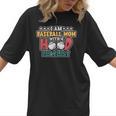 I Am A Baseball Mom With A Hood Playlist Women T-Shirt