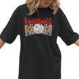 Baseball Mom Leopard Print Cute Mother's Day Sport Lover Women T-Shirt Baseball Mom Leopard Print Cute Mother's Day Sport Lover Women T-Shirt