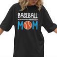 Baseball Mom Leopard Print Baseball Mama Women Mother's Day Women T-Shirt
