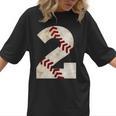 Baseball Mom Baseball Parent Number Two Baseball Gear 2 Women T-Shirt