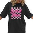 Baseball Mom And Pink Grid Sports Mother Mama Player Women T-Shirt Baseball Mom And Pink Grid Sports Mother Mama Player Women T-Shirt