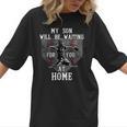 Baseball Mom My Son Will Be Waiting For You At Home Women T-Shirt Baseball Mom My Son Will Be Waiting For You At Home Women T-Shirt