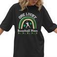 Baseball Mom St Patrick's Day Irish Shamrock Sports Women T-Shirt Baseball Mom St Patrick's Day Irish Shamrock Sports Women T-Shirt