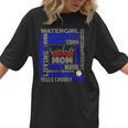Baseball Mom Traits For Great Mothers Grey And Blue Women T-Shirt Baseball Mom Traits For Great Mothers Grey And Blue Women T-Shirt