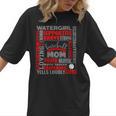 Baseball Mom Traits For Great Mothers Grey And Red Women T-Shirt