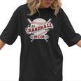 Baseball Mom Vintage Retro Game Day Son Supporter Fan Women T-Shirt Baseball Mom Vintage Retro Game Day Son Supporter Fan Women T-Shirt
