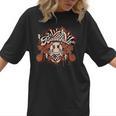 Baseball Mom Vintage Retro Groovy Sport Fan Mother Day Women T-Shirt