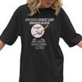 My Boy Might Not Always Swing Humors Baseball Mom Women T-Shirt