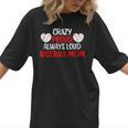 Crazy Proud Always Loud Baseball Mom Shirt Baseball Women T-Shirt Crazy Proud Always Loud Baseball Mom Shirt Baseball Women T-Shirt