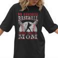 My Favorite Baseball Player Calls Me Mom Proud Baseball Mom Women T-Shirt