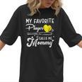 My Favorite Player Calls Me Mommy Softball Baseball Mom Women T-Shirt My Favorite Player Calls Me Mommy Softball Baseball Mom Women T-Shirt