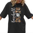 Happy Mother's Day Baseball Mom Leopard Softball Lover Women T-Shirt Happy Mother's Day Baseball Mom Leopard Softball Lover Women T-Shirt