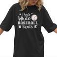 I Hate White Baseball Pants Quote For a Baseball Mom Women T-Shirt