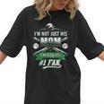 I'm Not Just His Mom I'm His Number 1 Fan Baseball Mommy Women T-Shirt I'm Not Just His Mom I'm His Number 1 Fan Baseball Mommy Women T-Shirt