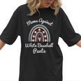 Moms Against Baseball Pants Baseball Mom Rainbow Women T-Shirt Moms Against Baseball Pants Baseball Mom Rainbow Women T-Shirt