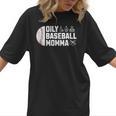 Oily Baseball Momma Essential Oils Meme For Oils Mom Women T-Shirt