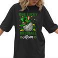 One Lucky Baseball Mom St Patricks Day One Lucky Mom Women Women T-Shirt