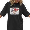 Peace Love Baseball Mom Mommy Women T-Shirt Peace Love Baseball Mom Mommy Women T-Shirt