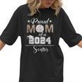 Proud Mom Of a 2024 Senior Class Of 2024 Baseball Mom Women T-Shirt
